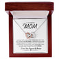 To My Badass Mom | Interlock Necklace | I Love You Forever & Always