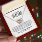 To My Badass Mom | Interlock Necklace | I Love You Forever & Always