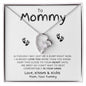 To Mommy | Forever Love Necklace | From Husband | From Mom | From Dad | From GrandMa & GrandPa | From Friend