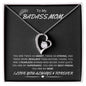 To My Badass Mom | Forever Love Necklace | My Fearless SuperHero | I Love You Always