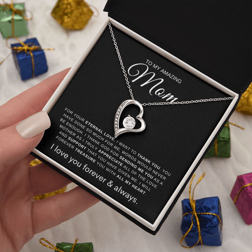 To Mom | Forever Love Necklace | With All My Heart