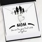 Gift For Mom | Forever Love Necklace | From Kids | Special Mother's Day | We Love You