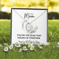 Gift For My Amazing Mom | Forever Love Necklace | Happy Mother's Day Gift
