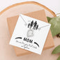 Gift For Mom | Forever Love Necklace | From Kids | Special Mother's Day | We Love You