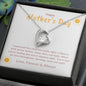 To Mom | Forever Love Necklace | Happy Mother's Day | Love, Forever & Always