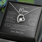 To Mom | Forever Love Necklace | Love, Your Son | Mother's Day