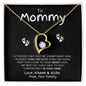 To Mommy | Forever Love Necklace | From Husband | From Mom | From Dad | From GrandMa & GrandPa | From Friend