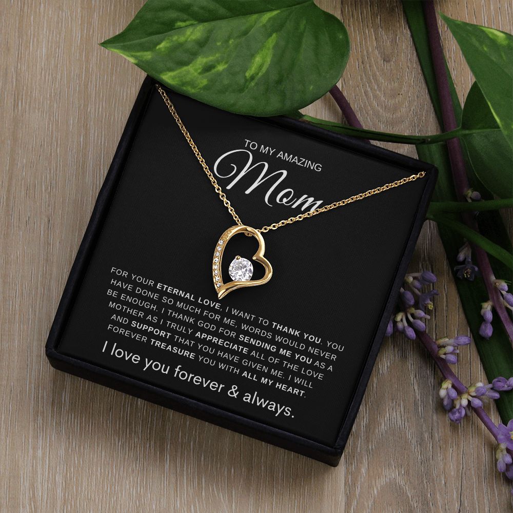 To Mom | Forever Love Necklace | With All My Heart