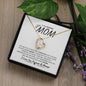 To My Badass Mom | Forever Love Necklace | I Love You Forever & Always
