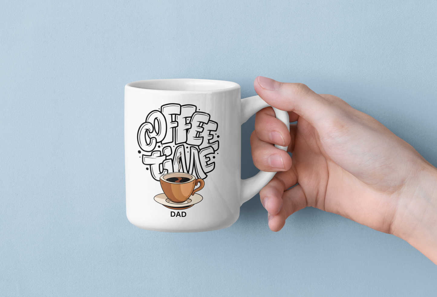 Coffee Time 11oz Mug For Dad