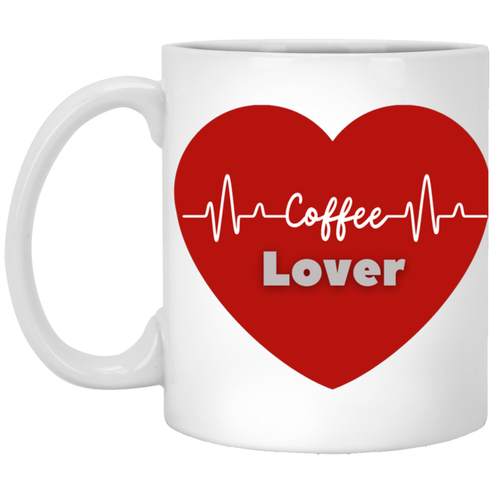 Heart Coffee Lover 11 oz. Mug