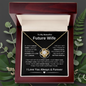 Gift For My Future Wife | Love Knot Necklace | My First Love | Always & Forever | From Boyfriend, Fiancé, Partner