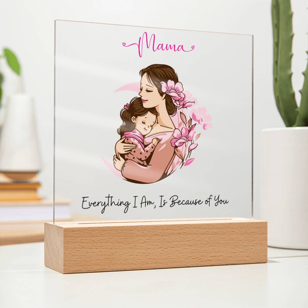 Gift For Mom or Daughter | "My Everything" Acrylic Plaque