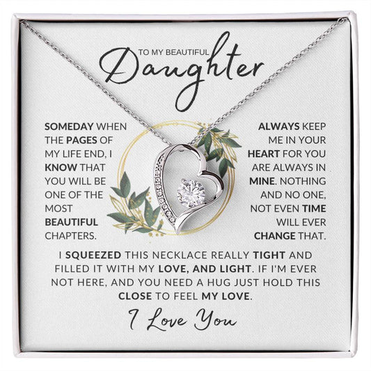 Gift For Our Daughter| Forever Love Necklace | Feel My Love