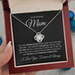 To My Amazing Mom | Love Knot Necklace | Appreciated & Grateful | Love Always