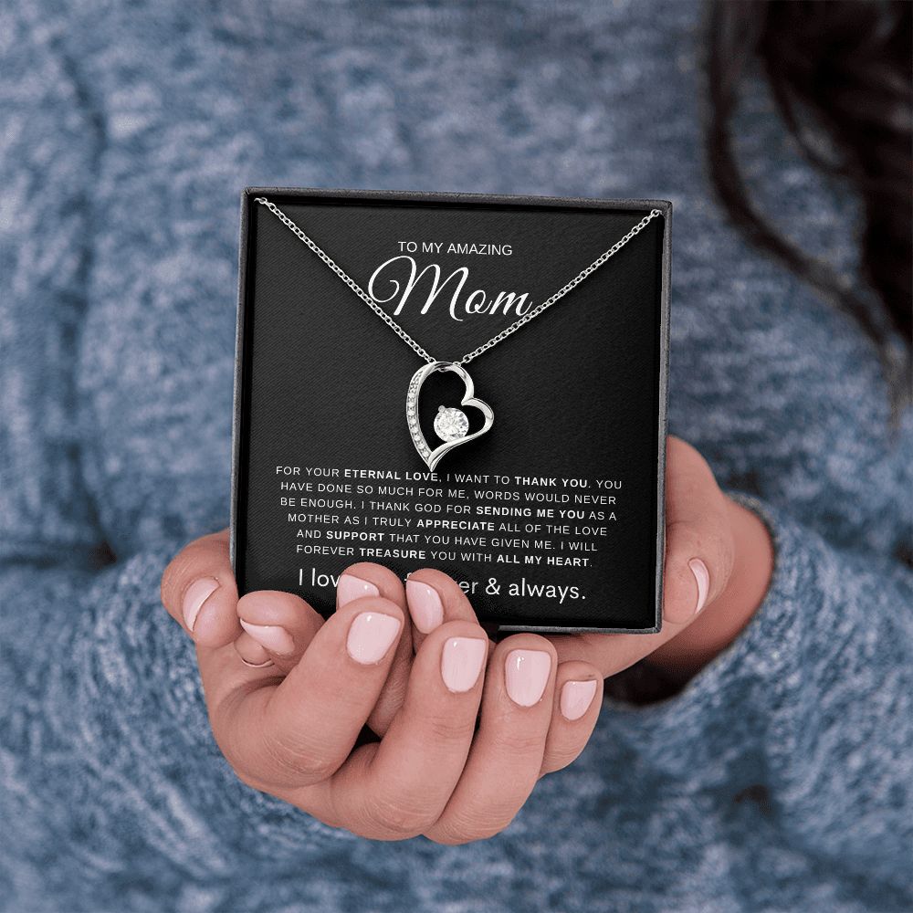 To Mom | Forever Love Necklace | With All My Heart