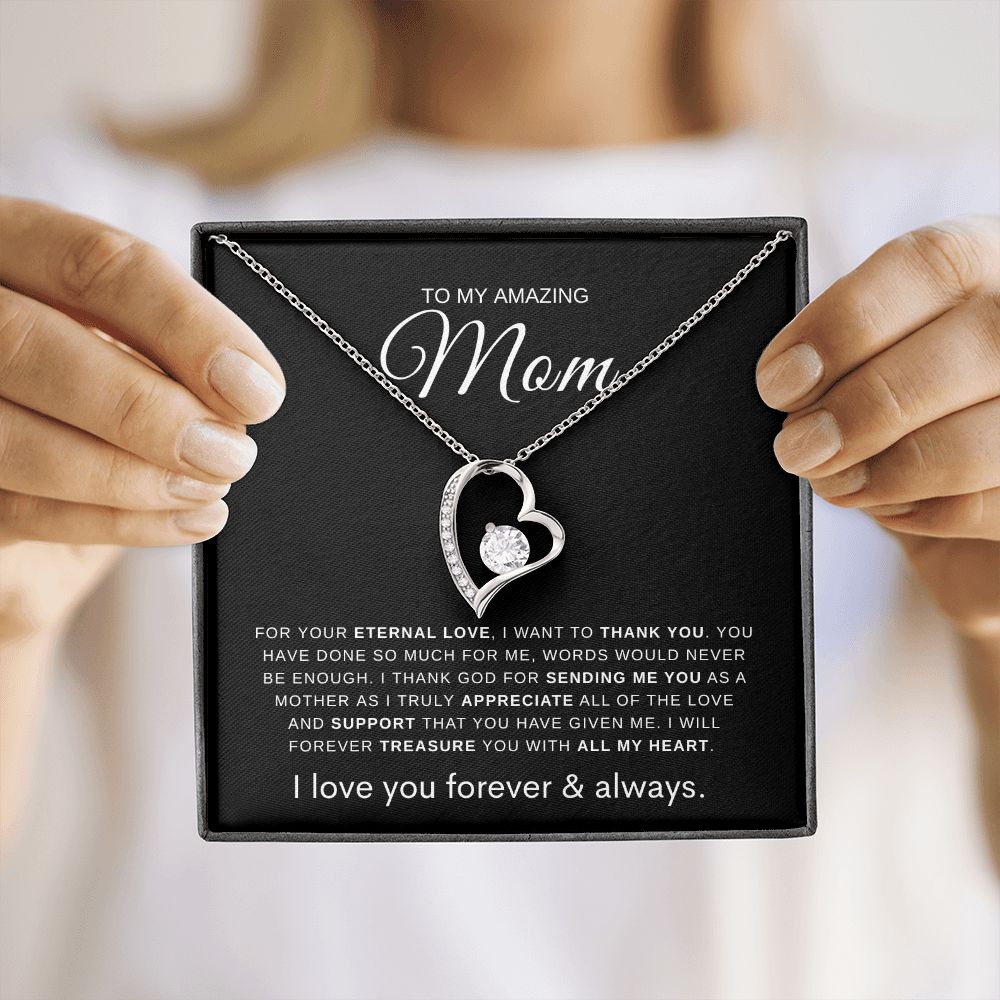 To Mom | Forever Love Necklace | With All My Heart
