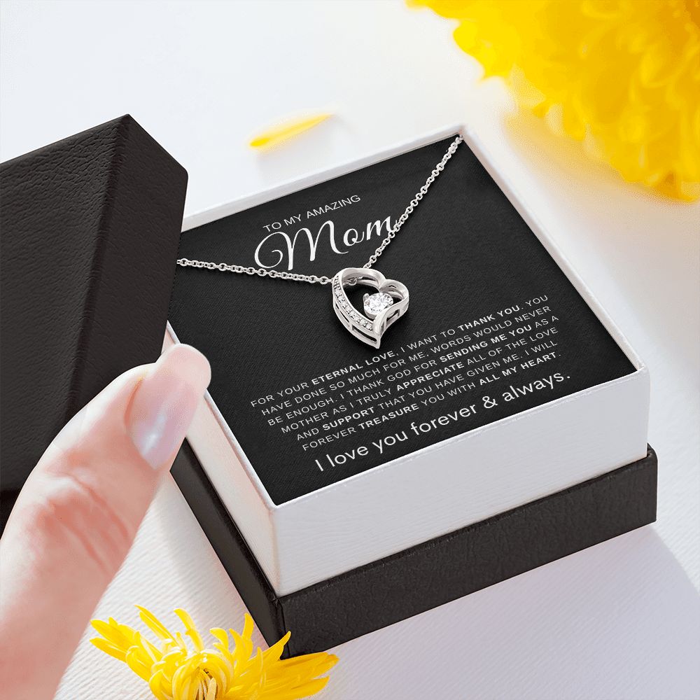 To Mom | Forever Love Necklace | With All My Heart