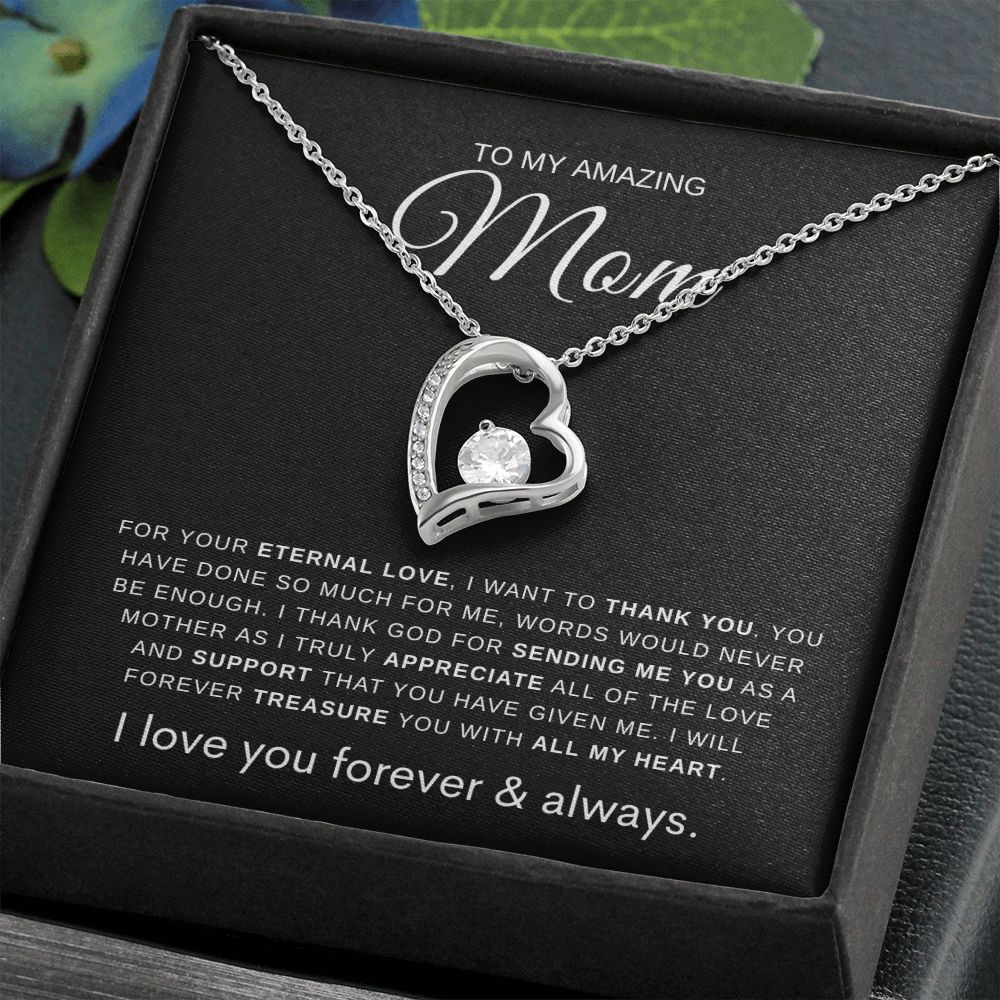 To Mom | Forever Love Necklace | With All My Heart